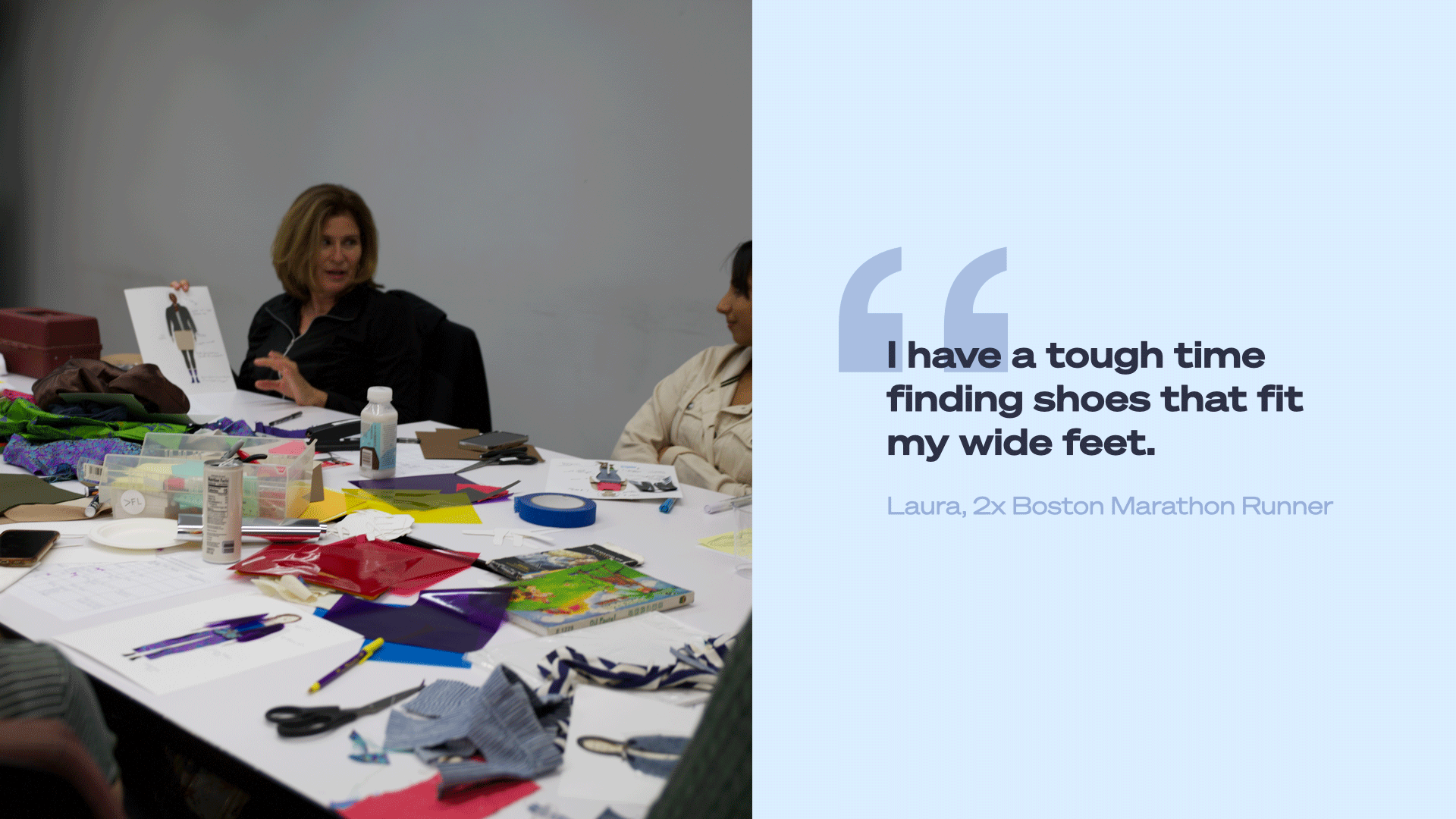 series of footwear prototype images